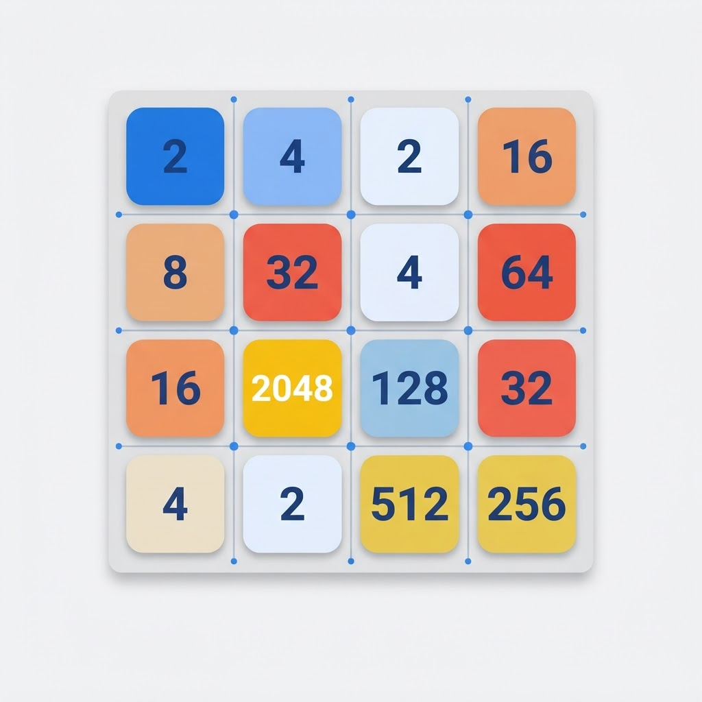 2048 游戏截图